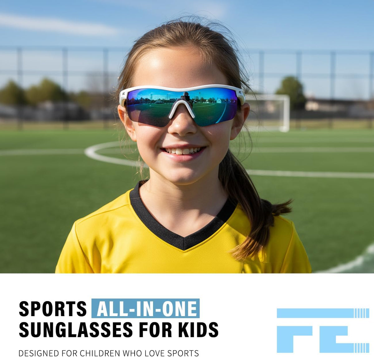 ÉÌƷͼƬ 26 | B07JZ18KMZ | FEISEDY Kids Polarized Sports Sunglasses, TR90 UV400 Baseball Cycling