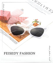 ÉÌƷͼƬ 64 | B079KYQYT3 | FEISEDY Small Cat Eye Sunglasses Vintage Square Shade Women Eyewear B2291