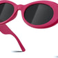 商品图片 3 | B0CCVFXCCT | FEISEDY Retro Oval Sunglasses Women Mens 90s Vintage Small Round shades Clout Goggles B2969