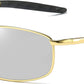 Gold Photochromic / 58 Millimeters | B07GSR9M2G | FEISEDY Rectangle Polarized Square Sunglasses for Men Women B2444
