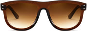 ÉÌƷͼƬ 2 | B0D8JDCTKS | FEISEDY Square Sunglasses for Women Men Unisex Curved Style Shades Designer Sun Glasses B0214