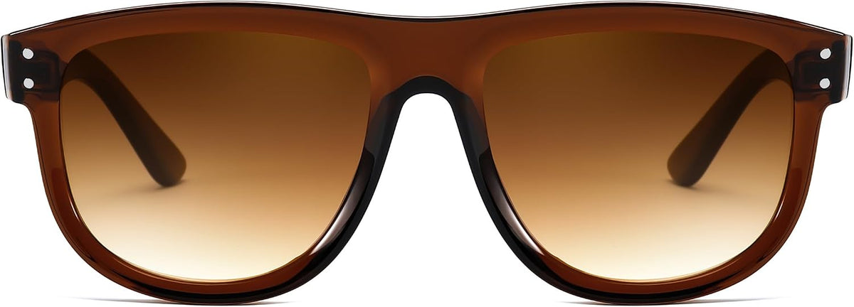 ÉÌƷͼƬ 2 | B0D8JDCTKS | FEISEDY Square Sunglasses for Women Men Unisex Curved Style Shades Designer Sun Glasses B0214