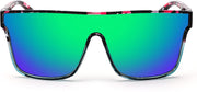 ÉÌƷͼƬ 143 | B0B2836HD6 | FEISEDY Sunglasses for Women Men, Fashion Mirrored Single Lens Shades