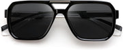 ÉÌƷͼƬ 9 | B0GLG5HZ1L | FEISEDY Retro Square Aviator Sunglasses for Men Women B0390