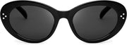 ÉÌƷͼƬ 2 | B0B2W7SH52 | FEISEDY Y2k Oval Sunglasses Womens Thick Bold Retro Clout Goggles Round Cateye Shades B2313