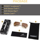 商品图片 7 | B0B38ZHMJL | FEISEDY Sunglasses Aviator Men Women 70s Sun Glasses Square Frame UV400 Protection B2953