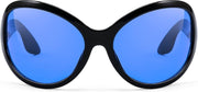 ÉÌƷͼƬ 9 | B0BYX6JXMW | FEISEDY Bug Eye Y2K Oversized Sunglasses Women Men Oval Frame B2391