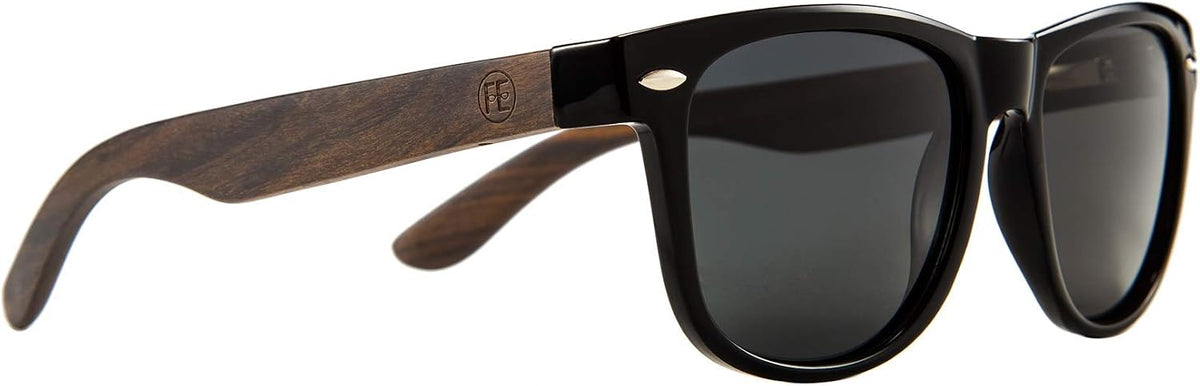 商品图片 41 | B07J2YHS4L | FEISEDY Polarized Wood Sunglasses Women Men HD UV400 Driving Fishing Golf Sunglasses B2448