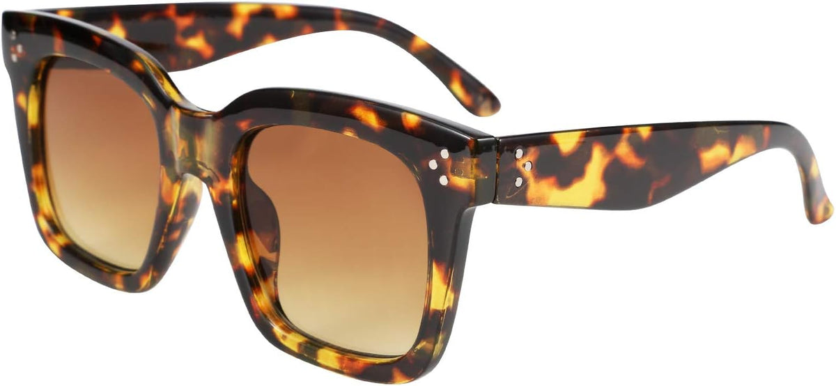 Leopard / 51 Millimeters | B07Q2ZMFVW | FEISEDY Vintage Butterfly Sunglasses Designer Luxury Sun Glasses B2486