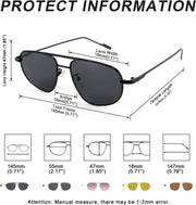 ÉÌƷͼƬ 6 | B09XDVK9DG | FEISEDY Retro Trendy Aviator Sunglasses Women Men 90s Small Vintage Glasses Stylish Gold Metal Oval Sunglasses B2906