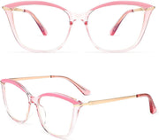 ÉÌƷͼƬ 15 | B096LSK611 | FEISEDY Blue Light Blocking Glasses Computer Glasses Women Men Cateye TR90 Frame B2772
