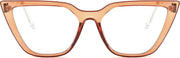 ÉÌƷͼƬ 10 | B0BHT5M418 | FEISEDY Women Cat Eye Blue Light Blocking Glasse Frame Fake Nerd Clear Square Computer Eyewear Anti Eyestrain B2353