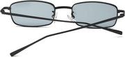 ÉÌƷͼƬ 4 | B079L1KYF3 | FEISEDY Vintage Small Rectangle Sunglasses Women Men Retro Trendy Square Metal Frame Sun Glasses B2295