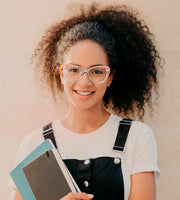 ÉÌƷͼƬ 16 | B0CGNLZQFZ | FEISEDY Women Cateye Blue Light Blocking Glasses Fake Nerd Clear Computer Eyewear TR Fashion Frame B0040