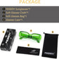 商品图片 7 | B0B12FXZW5 | FEISEDY Rectangle Sunglasses for Women Men Retro Y2k 90s Thick Frame Chunky Square Sunglasses UV400 Protection B2307
