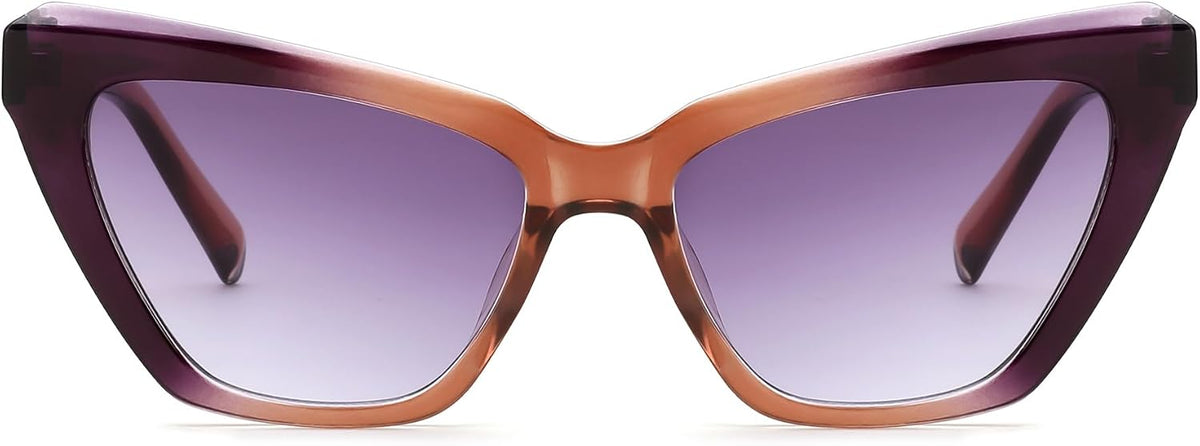 ÉÌƷͼƬ 10 | B0CYZG81R8 | FEISEDY Retro Cat Eye Sunglasses for Women UV400 Protection Small Vintage Chic Shades B0132