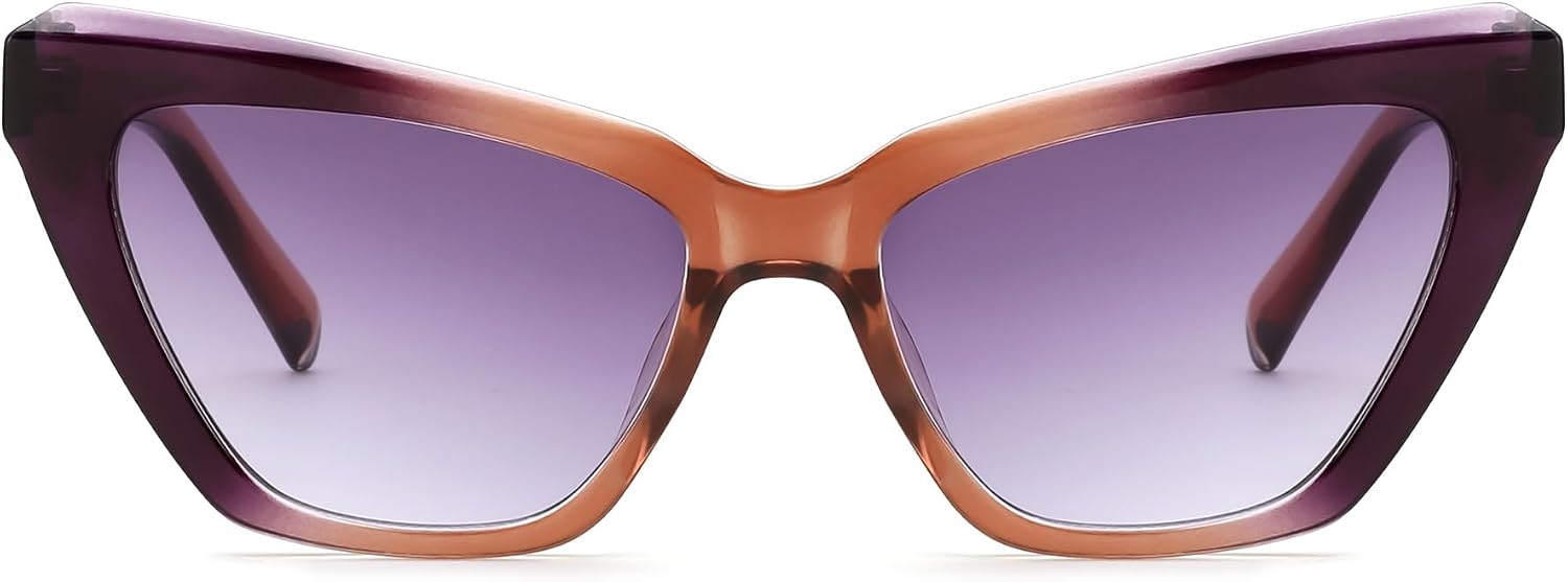 商品图片 10 | B0CYZG81R8 | FEISEDY Retro Cat Eye Sunglasses for Women UV400 Protection Small Vintage Chic Shades B0132