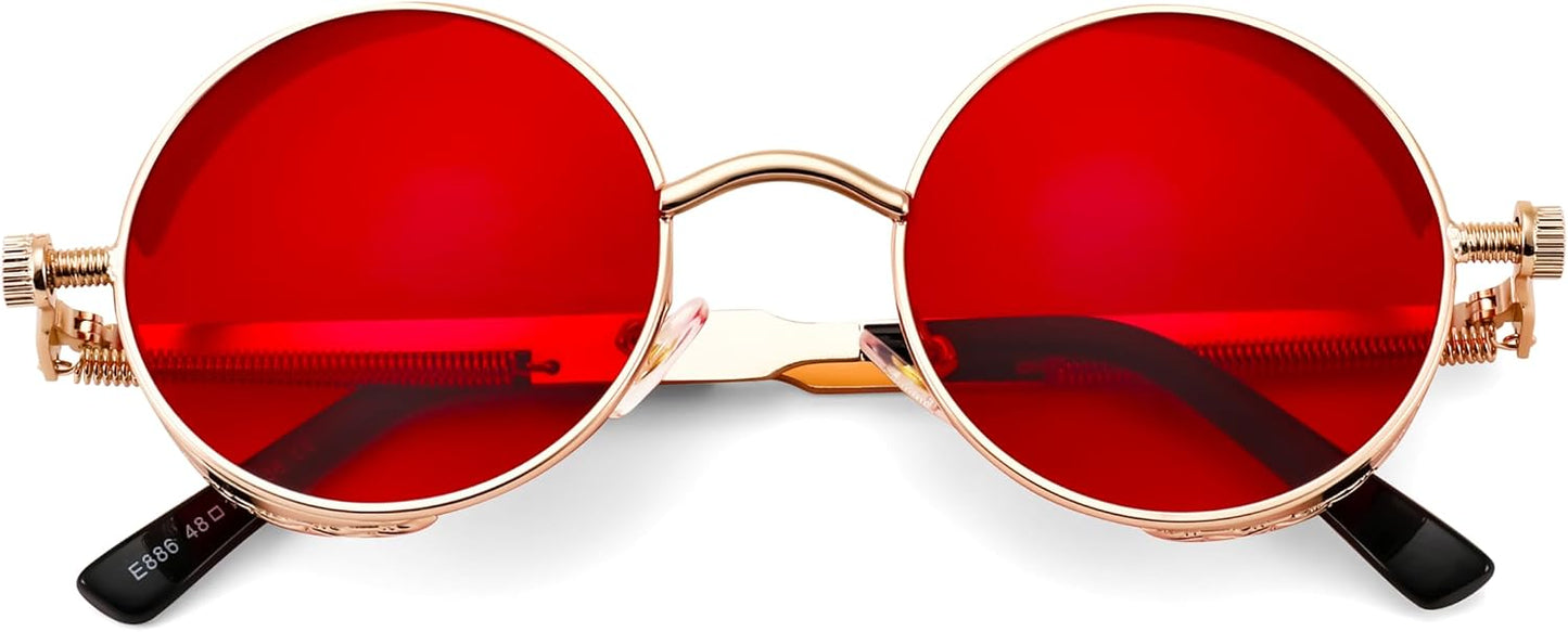 商品图片 72 | B06XY36GDW | FEISEDY Retro Gothic Steampunk Sunglasses For Men Women
