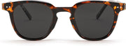 005 Leopard Frame/Gray Lens / 46 Millimeters | B0CCP9HPJY | FEISEDY Classic Polarized Sunglasses Retro Round Sunglasses for Women Men Trendy Shades B0002