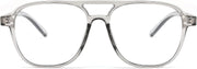 商品图片 13 | B0BYCYNXHJ | FEISEDY Lightweight Pilot Glasses Frame Blue Light Blocking Glasses Women Men Oversized Square Computer Glasses B2387