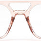 商品图片 9 | B0C65DXFMC | FEISEDY Retro Square Blue Light Blocking Reading Glasses for Women Men 70s Flat Aviator Glasses Anti-Fatigue Reader B2993