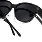 Black Frame & Grey Lens / 55 Millimeters | B0FRRPTV1K | FEISEDY Fit Over Glasses Polarized Sunglasses, UV400 Protection for Driving & Outdoor Activities B0328