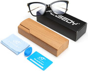ÉÌƷͼƬ 7 | B085VSD2L3 | FEISEDY Oversized Cat Eye Glasses Frame Blue Light Blocking Eyewear for Women B2589