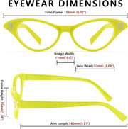 商品图片 13 | B09M8NJ7DM | FEISEDY Rhinestone Cat Eye Sunglasses for Women 50s 60s Party Style B2848