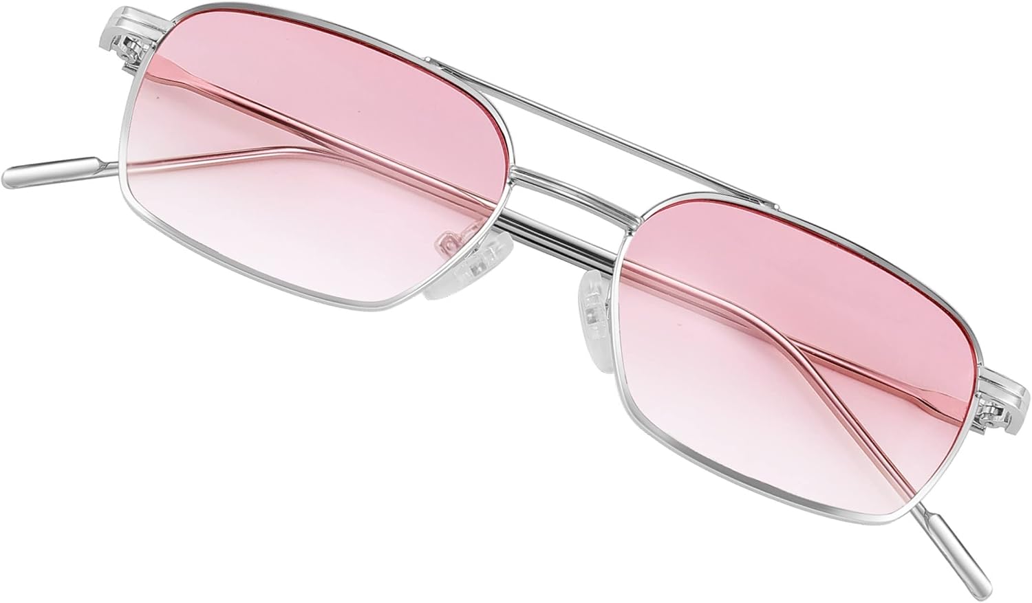 商品图片 34 | B09GKB6G1G | FEISEDY Fashion Square Aviator Sunglasses Women Men Trendy Retro Metal Frame Sun Glasses Candy Color Lens B1036