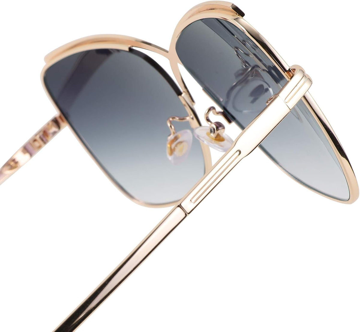 ÉÌƷͼƬ 18 | B08SJ7XN69 | FEISEDY Womens Cute Sunglasses Oversized Butterfly X Shape Design Cateye Lady Sunglasses B2738