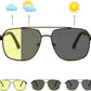 商品图片 15 | B0D6RBYFQB | FEISEDY Polarized Aviator Photochromic Sunglasses Men Women for Day and Night Driving Metal Frame B0172