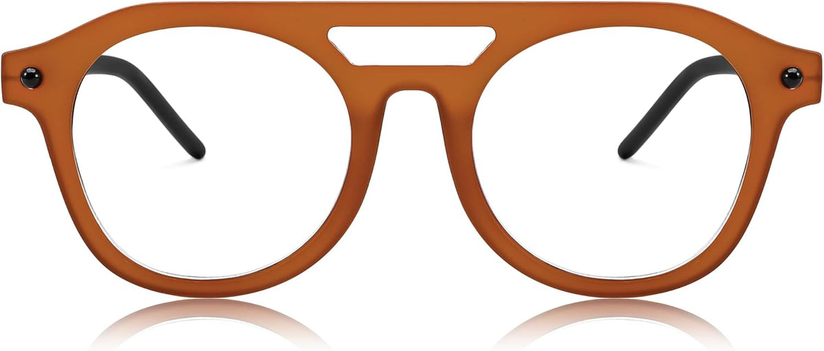 ÉÌƷͼƬ 15 | B0CJMDW1B6 | FEISEDY 70s Aviator Blue Light Blocking Glasses Square Pilot Frame Anti Glare Computer Glasses Women Men B0052