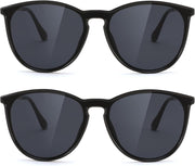 ÉÌƷͼƬ 10 | B0DGCPG41T | FEISEDY Sunglasses for Women Men Retro Round Cateye Designer Cute Mirrored UV Protection Lens B0210