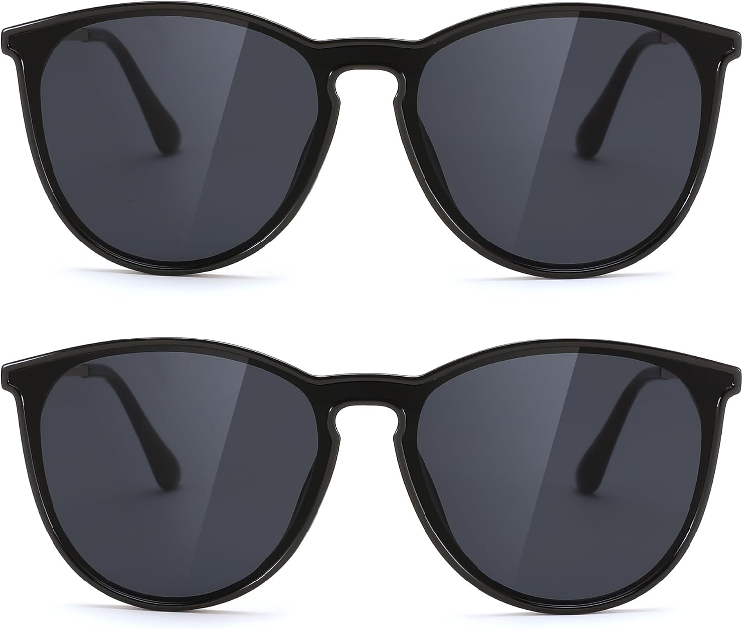 商品图片 10 | B0DGCPG41T | FEISEDY Sunglasses for Women Men Retro Round Cateye Designer Cute Mirrored UV Protection Lens B0210