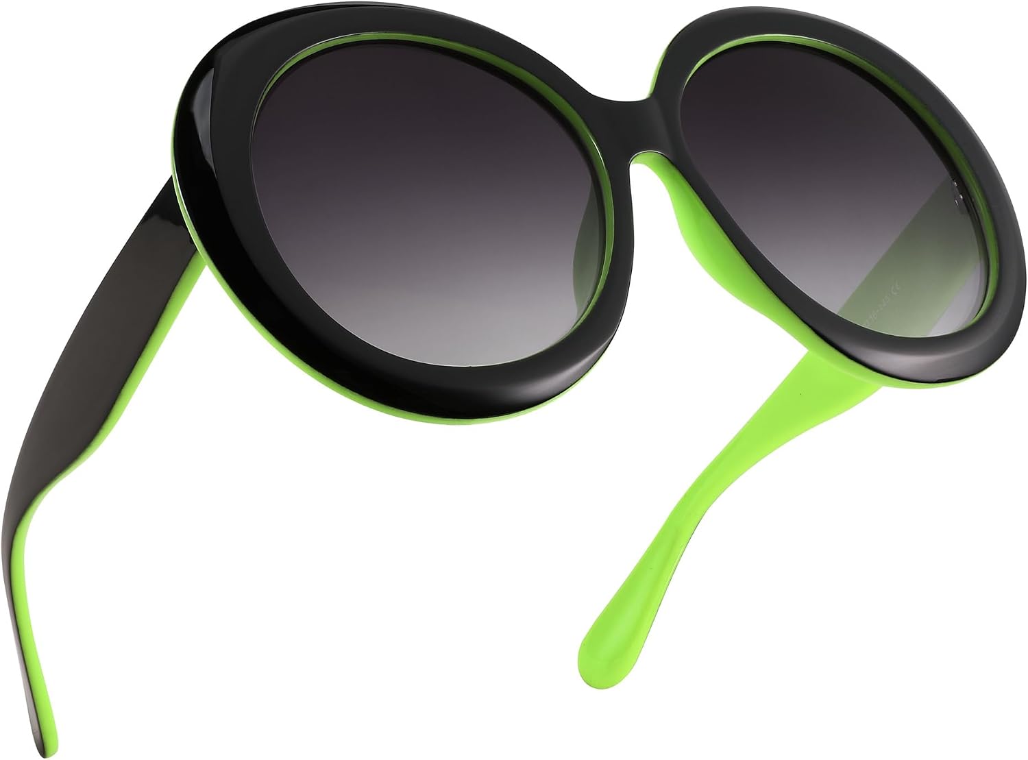 商品图片 22 | B0C7ZVD4MD | FEISEDY Oval Oversized Trendy Sunglasses Women Men Stylish Retro Big Frame Vacation Sun Glasees UV400 Protection B0017