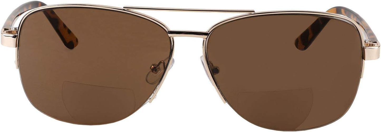 商品图片 10 | B08PDCKNN4 | FEISEDY Reader Sunglasses for Men Women Bifocal for Reading Under Sun Glasses B2718