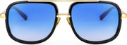 ÉÌƷͼƬ 11 | B0B681YMF5 | FEISEDY Retro Trendy Aviator Sunglasses Women Men Classic Vintage Square Sunglasses 70s Large Metal Shades B2321