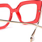 商品图片 30 | B08DF5QRXC | FEISEDY Oversized Square Blue Light Blocking Glasses Eye Strain Glare Pearl Inlay Arm Cat Eye Fashion Eyewear B2639