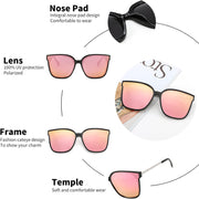 ÉÌƷͼƬ 5 | B0BB2BM9KF | FEISEDY Sunglasses Womens, Oversized Retro Square Polarized Sunglasses, Trendy Shades UV400 B2901