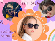 ÉÌƷͼƬ 24 | B0B3WPR65R | FEISEDY Kids Polarized Square Sunglasses for Boys Girls Vintage Shades UV Protection Trendy Classic Style Sun Glasses B2316