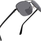 Black / 1.0 x | B08PDD1VTW | FEISEDY Reader Sunglasses for Men Women Bifocal for Reading Under Sun Glasses B2718