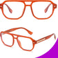 商品图片 32 | B0FHKFDMDZ | FEISEDY Aviator Blue Light Glasses for Men Women, Retro 70s Style Design TR90 Anti Glare Digital Eyestrain & Daily Wear B0284
