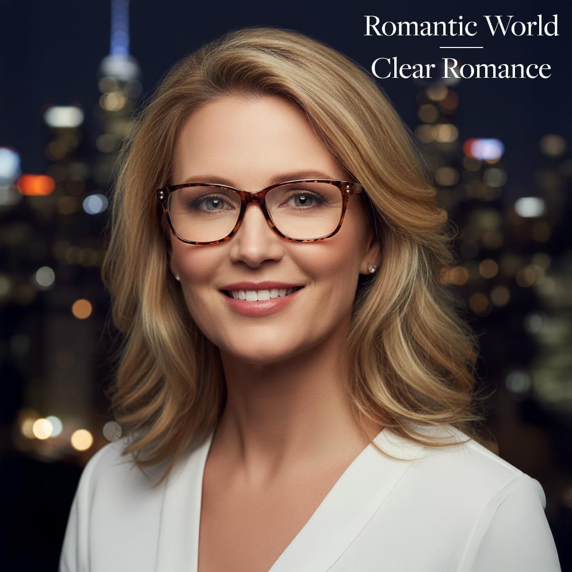 商品图片 2 | B0FZT83JWY | FEISEDY 2 Pack Retro Blue Light Reading Glasses Rectangular Tortoise B0369