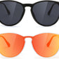 商品图片 27 | B0DGCPG41T | FEISEDY Sunglasses for Women Men Retro Round Cateye Designer Cute Mirrored UV Protection Lens B0210