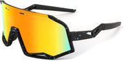 004 Matte Black Frame/Red Mirrored Lens / 162 Millimeters | B0BPXGHGMQ | FEISEDY Polarized Cycling Sunglasses Women Men Outdoor Sports Sunglasses Baseball Running Biking Fishing Sunglasses B2994