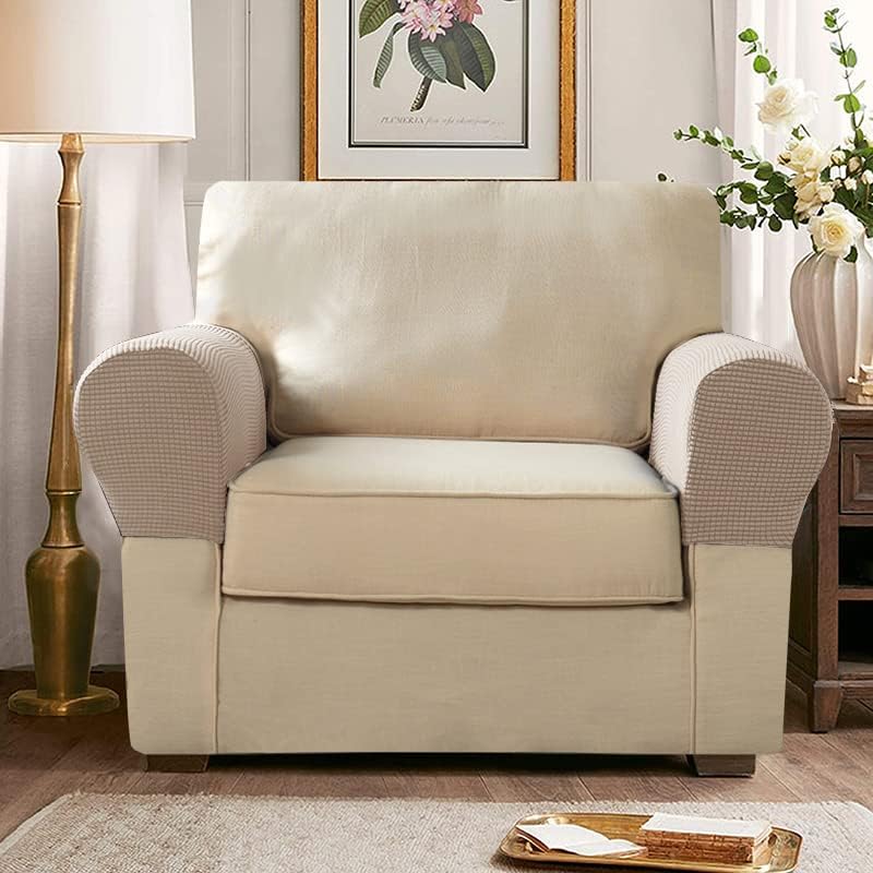 Default Title | B0GJJQQKDZ | 2PCS Stretch Couch Arm Covers, Scratch-Resistant Arm Chair Covers Set of 2 Used for Protecting and Decorating Sofa Armrests