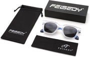 ÉÌƷͼƬ 28 | B0D7CC769X | FEISEDY Retro Square Sunglasses Women Men Trendy Rectangle Thick Frame Shades Classic Designer Sun Glasses B0198