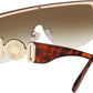 商品图片 10 | B095WNLFX1 | FEISEDY Fashion Oversized Sunglasses Women Trendy Designer One Piece Stylish UV400 Protection B2748