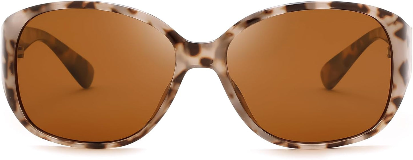 商品图片 24 | B0H4R52F3D | FEISEDY Women's Polarized Sunglasses Wrap Around Vintage Fashion Sunnies UV400 Protection B0394