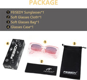 ÉÌƷͼƬ 44 | B0B12FXZW5 | FEISEDY Rectangle Sunglasses for Women Men Retro Y2k 90s Thick Frame Chunky Square Sunglasses UV400 Protection B2307